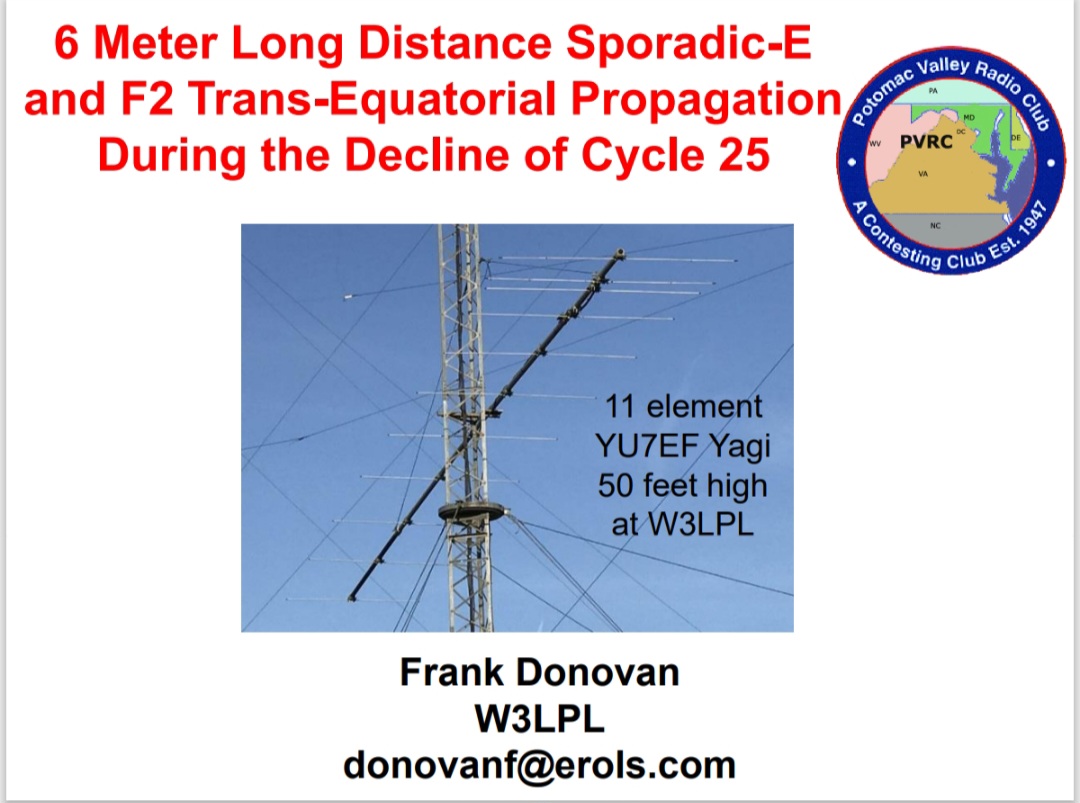6-meter Presentation Available